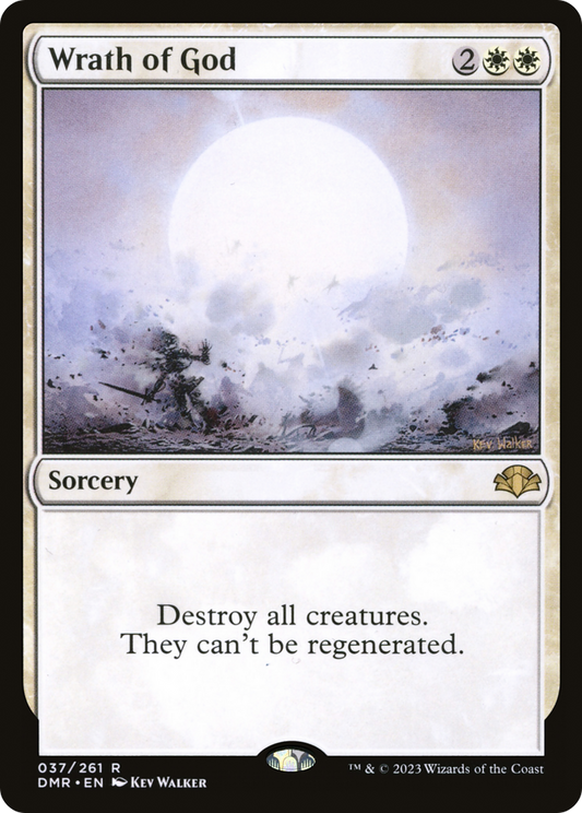 Wrath of God (DMR-037) (Foil)
