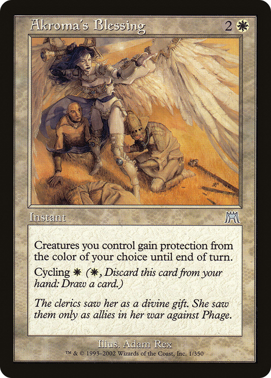 Akroma's Blessing (ONS-001) (Foil)