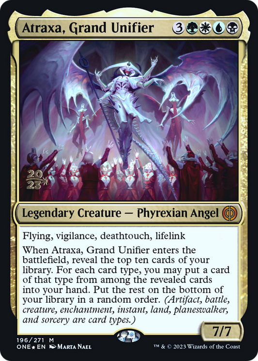 Atraxa, Grand Unifier (PRE-196S) (Foil)