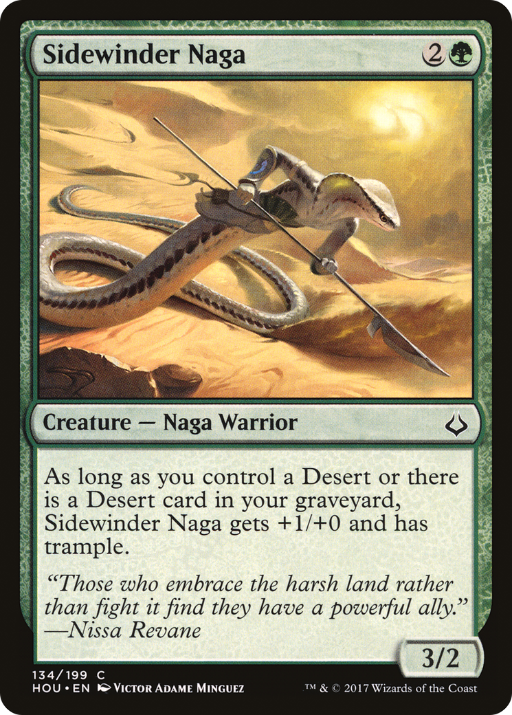 Sidewinder Naga (HOU-134) (Foil)