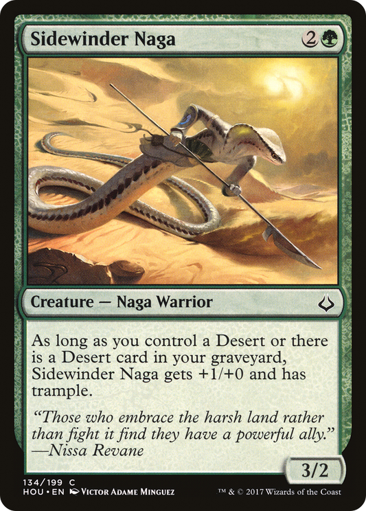 Sidewinder Naga (HOU-134) (Foil)