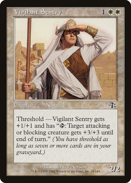 Vigilant Sentry (JUD-033) (Foil)