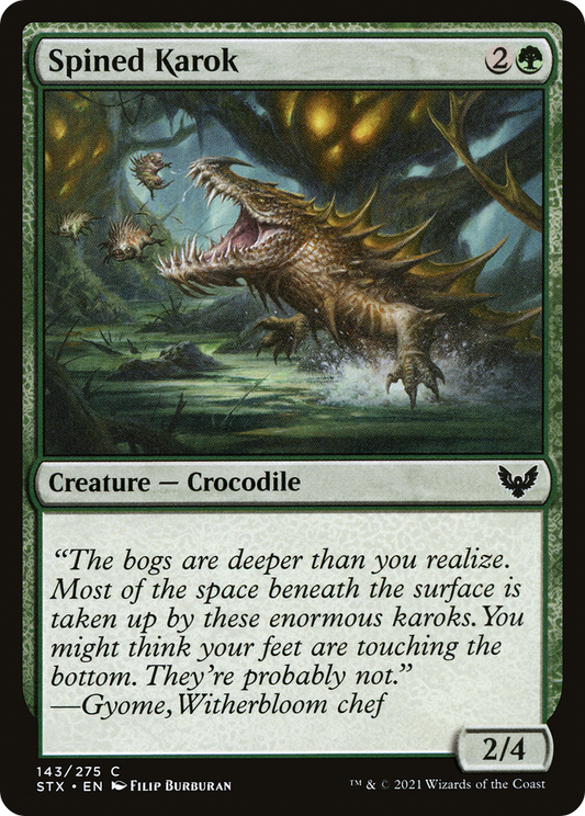 Spined Karok (STX-143) (Foil)