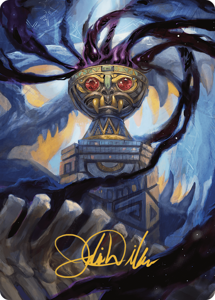 Chalice of the Void Art Card (ALCI-079) (Gold-Stamped Signature)