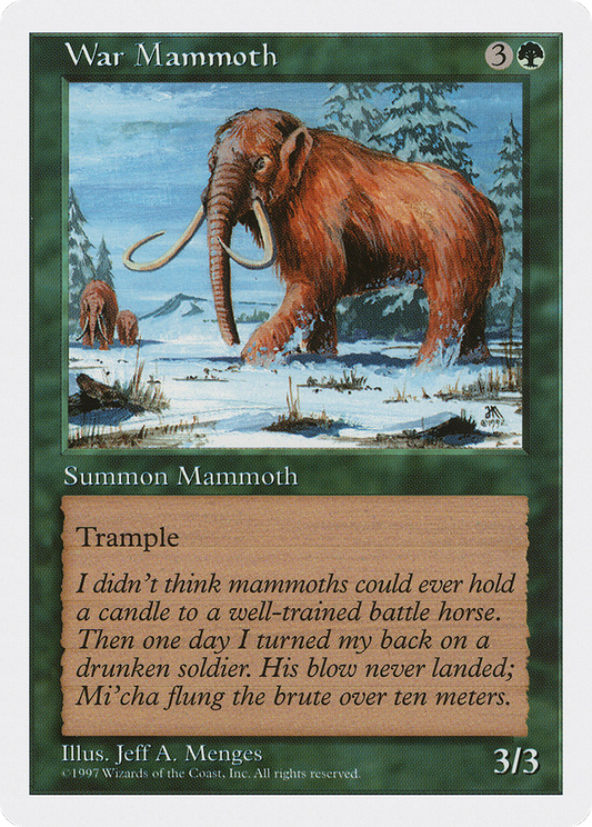 War Mammoth (5ED-340)