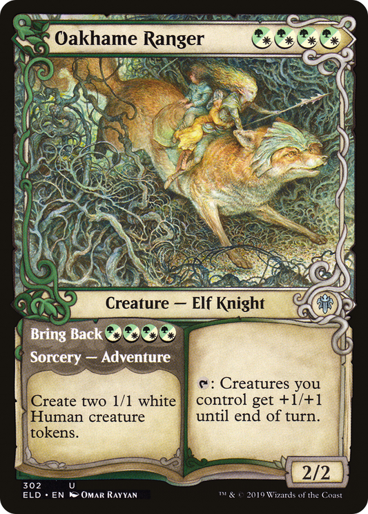 Oakhame Ranger // Bring Back (ELD-302) (Showcase) (Foil)
