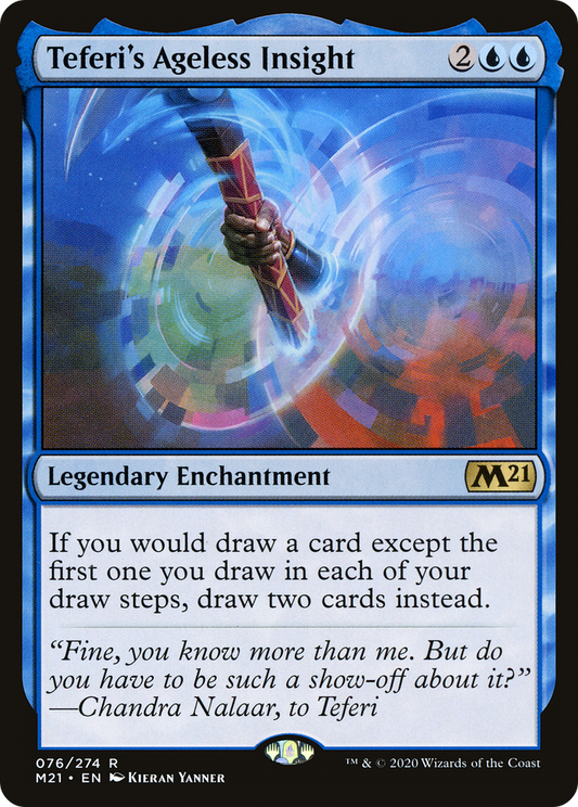 Teferi's Ageless Insight (M21-076) (Foil)