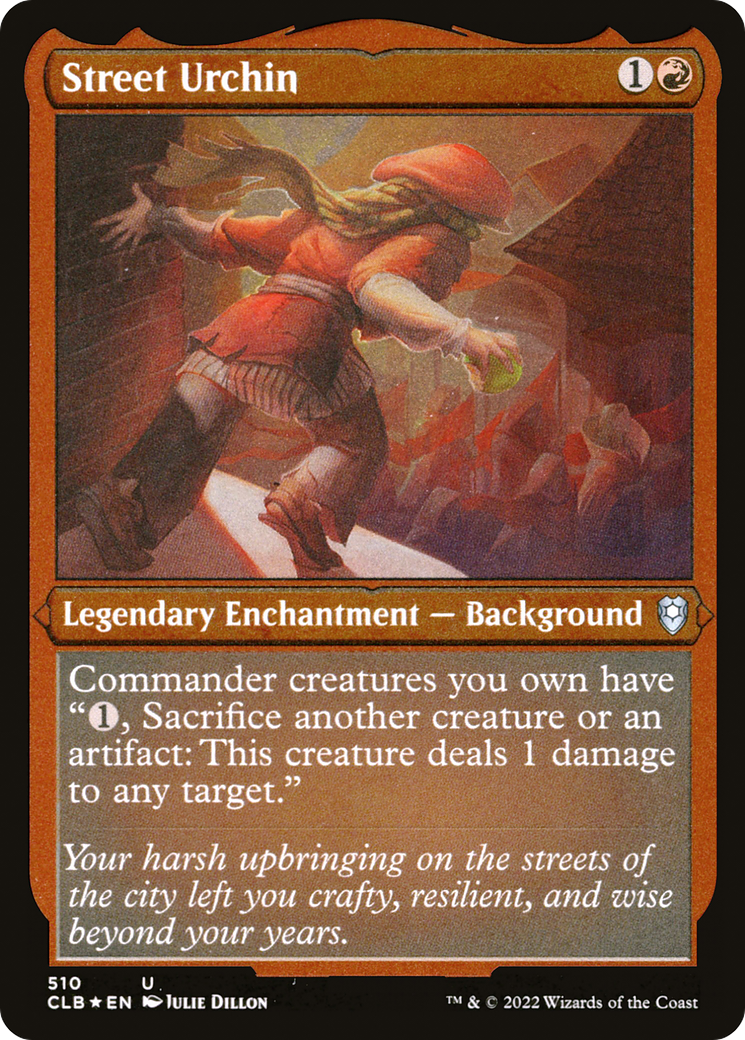 Street Urchin (CLB-510) (Etched Foil)