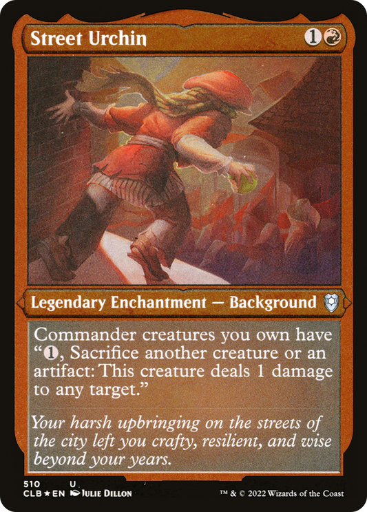 Street Urchin (CLB-510) (Etched Foil)