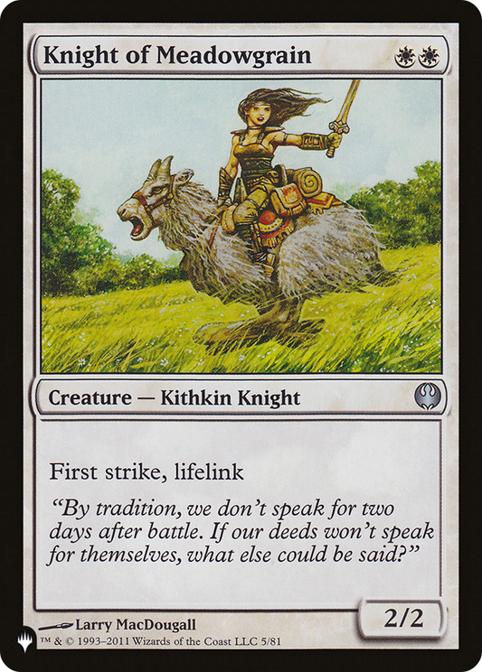 Knight of Meadowgrain (LIST-DDG-5)