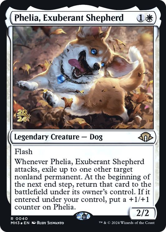 Phelia, Exuberant Shepherd (PRE-40S) (Foil)