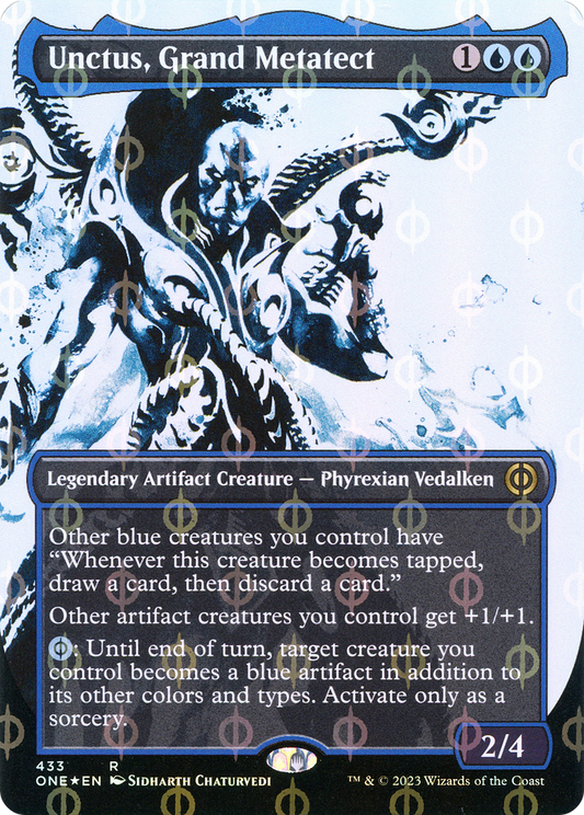 Unctus, Grand Metatect (ONE-433) (Showcase) (Borderless) (Compleat Foil)