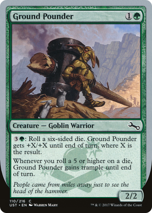Ground Pounder (UST-110) (Foil)