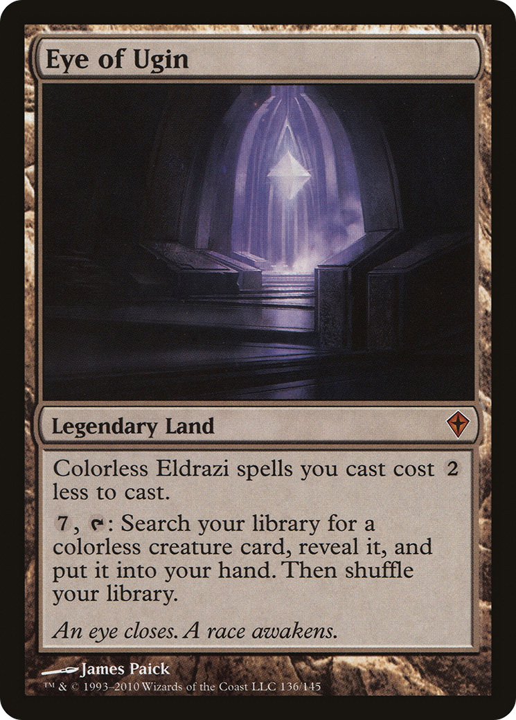 Eye of Ugin (WWK-136) (Foil)
