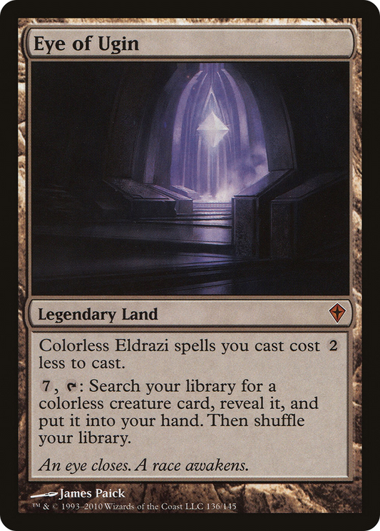 Eye of Ugin (WWK-136) (Foil)