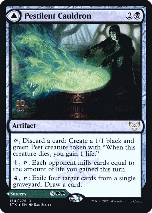 Pestilent Cauldron // Restorative Burst (PRE-154S) (Foil)