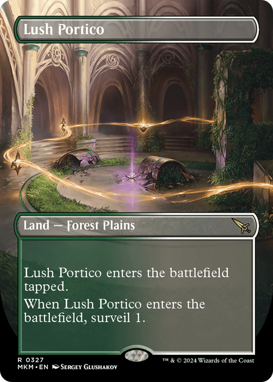 Lush Portico (MKM-327) (Borderless) (Foil)