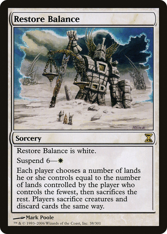 Restore Balance (TSP-038)