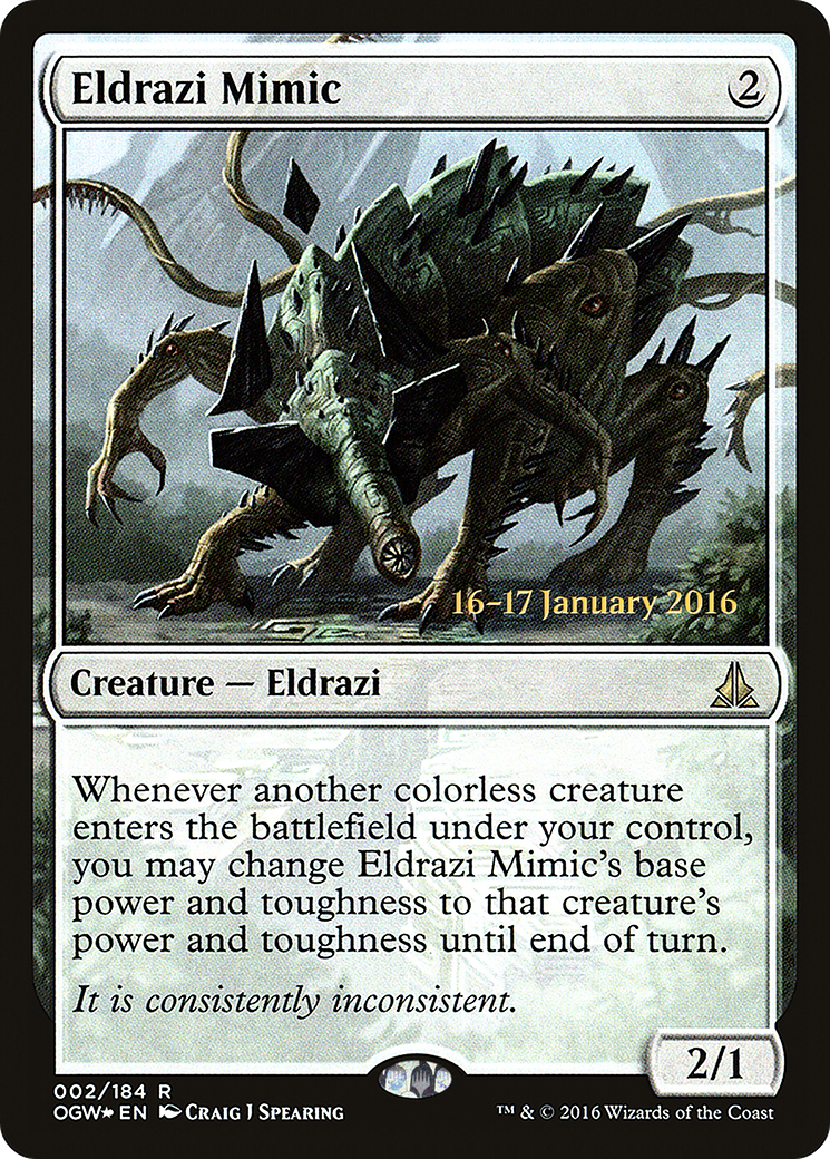 Eldrazi Mimic (PRE-02S) (Foil)