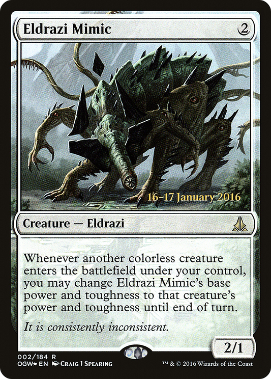 Eldrazi Mimic (PRE-02S) (Foil)