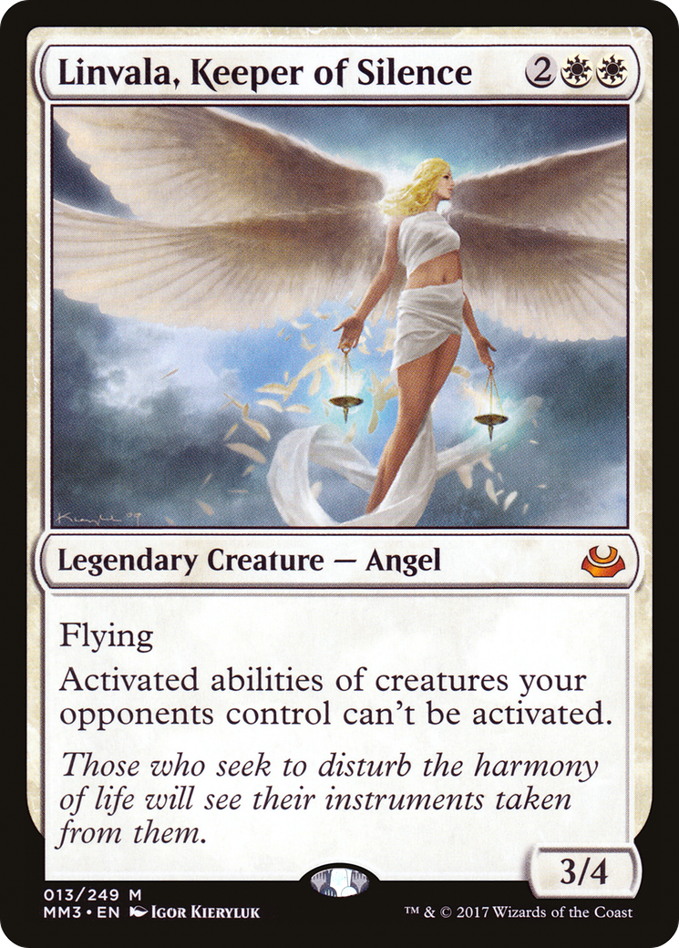 Linvala, Keeper of Silence (MM3-013) (Foil)