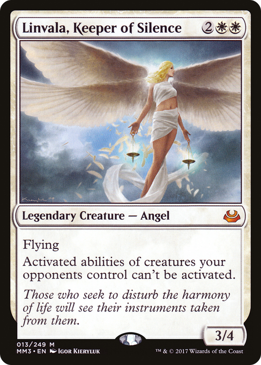 Linvala, Keeper of Silence (MM3-013) (Foil)