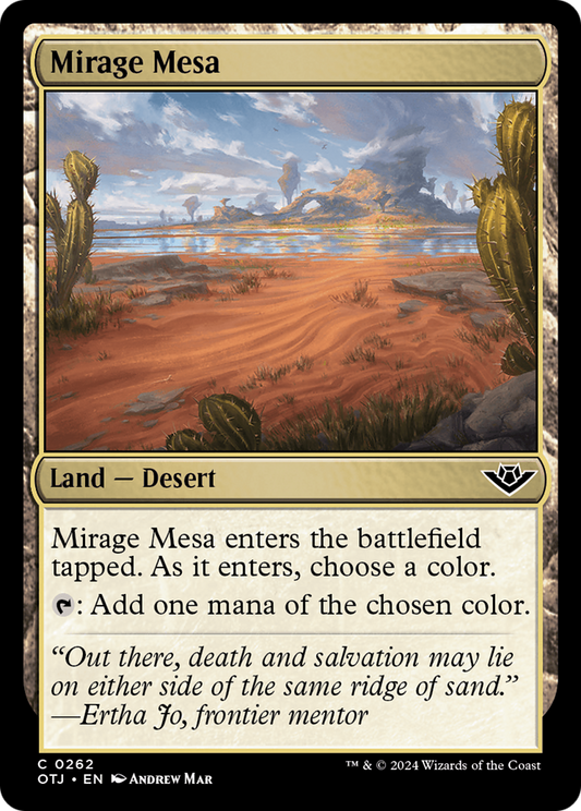 Mirage Mesa (OTJ-262) (Foil)
