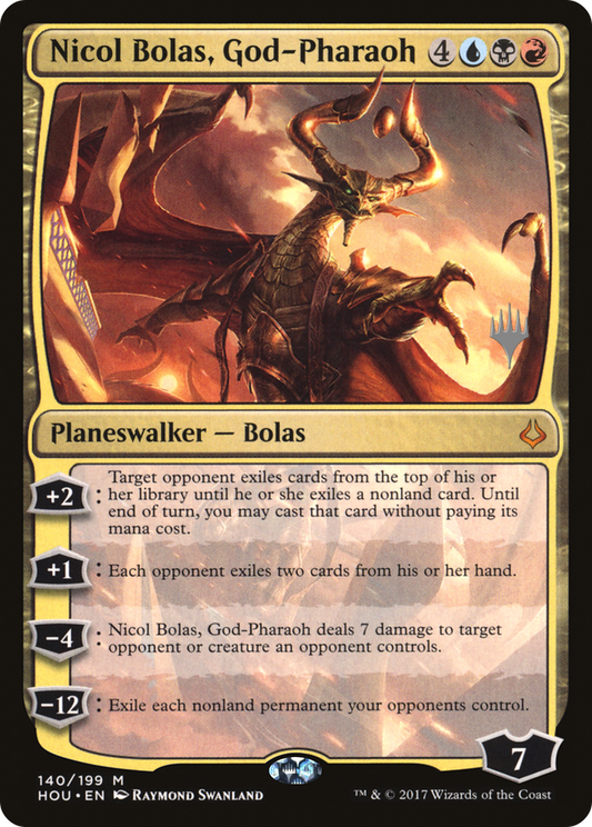 Nicol Bolas, God-Pharaoh (PPSTX-140P) (Foil)