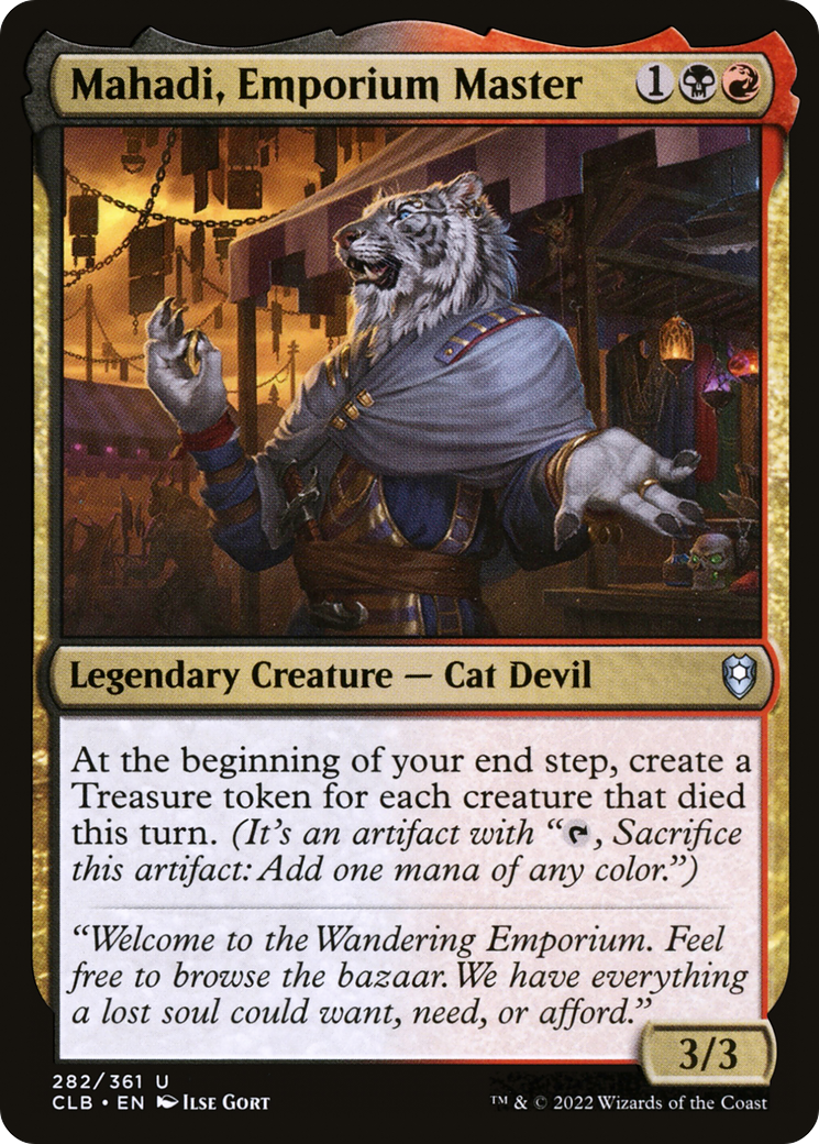 Mahadi, Emporium Master (CLB-282) (Foil)