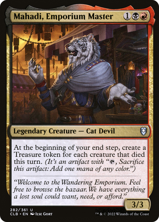 Mahadi, Emporium Master (CLB-282) (Foil)