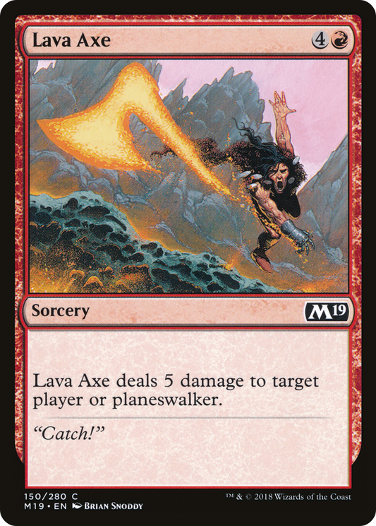 Lava Axe (M19-150)