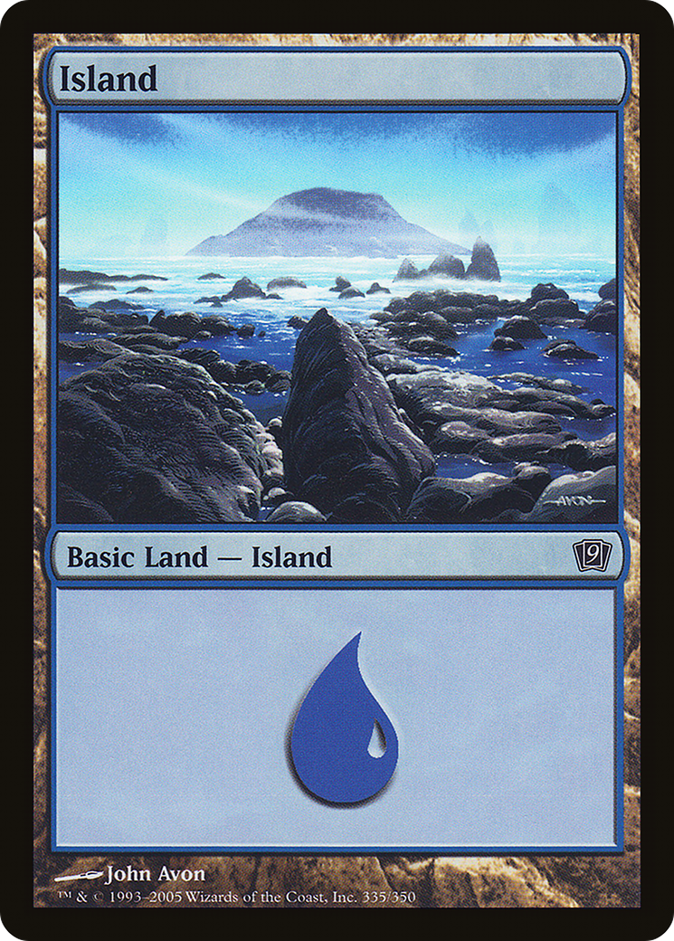 Island (9ED-335★) (Foil)