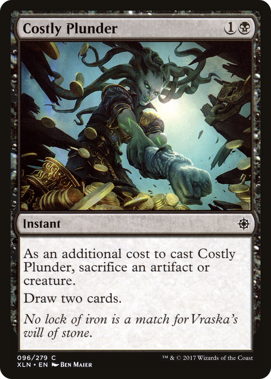 Costly Plunder (XLN-096) (Foil)
