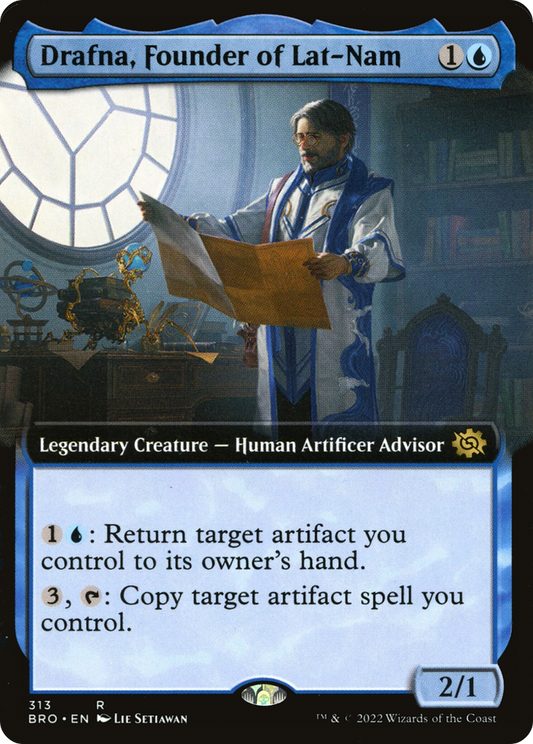 Drafna, Founder of Lat-Nam (BRO-313) (Extended Art) (Foil)