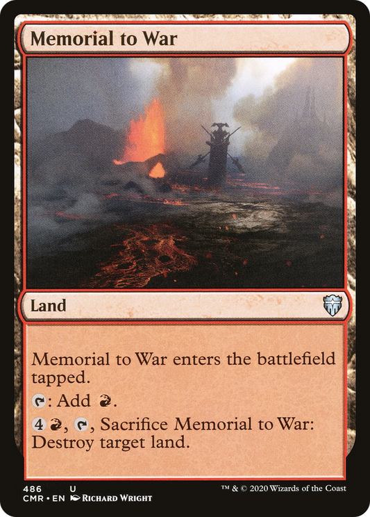 Memorial to War (CMR-486)