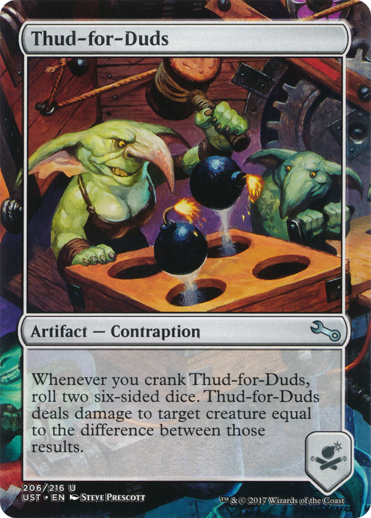 Thud-for-Duds (UST-206) (Borderless) (Foil)