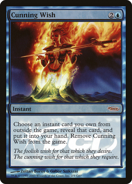 Cunning Wish (JDG-002) (Foil)