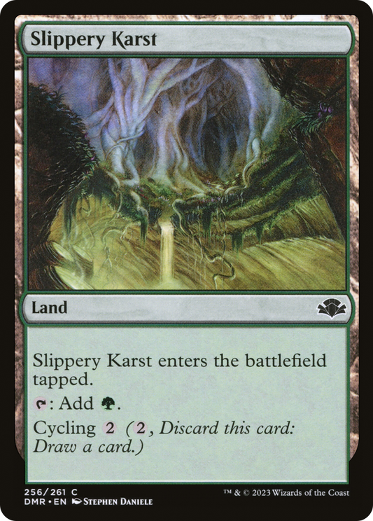 Slippery Karst (DMR-256) (Foil)