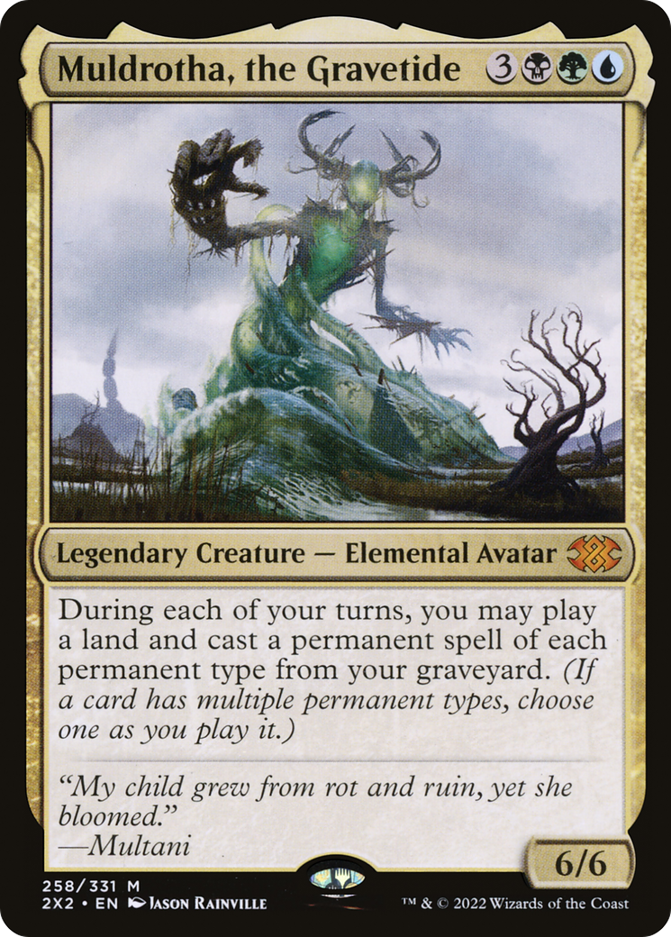 Muldrotha, the Gravetide (2X2-258) (Foil)