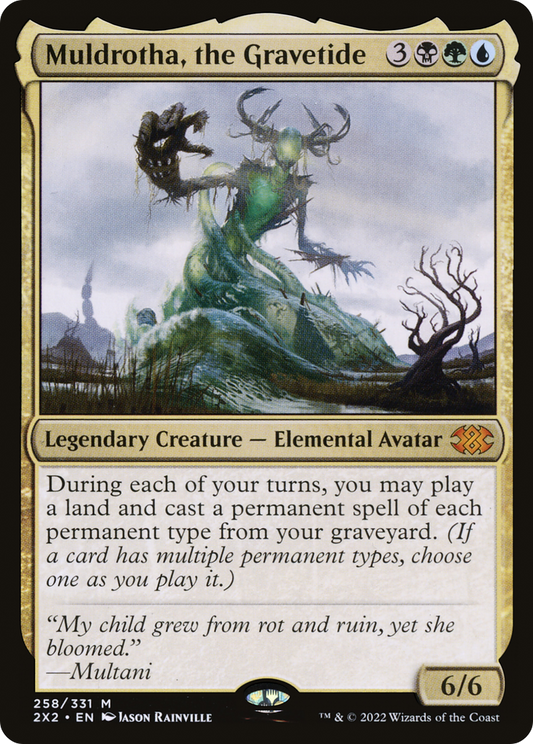 Muldrotha, the Gravetide (2X2-258) (Foil)