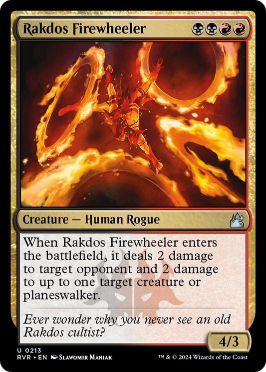 Rakdos Firewheeler (RVR-213) (Foil)