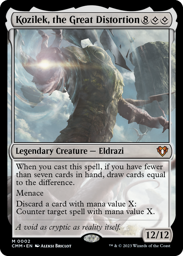 Kozilek, the Great Distortion (CMM-002)
