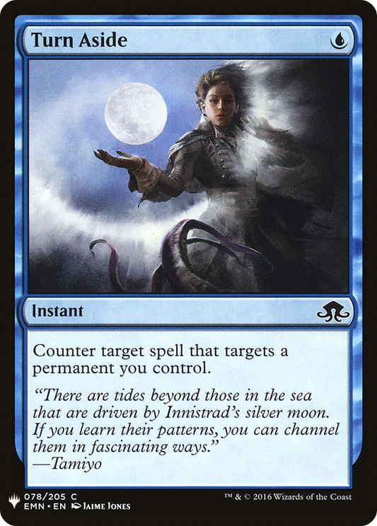 Turn Aside (LIST-EMN-78)