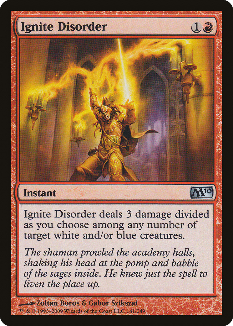 Ignite Disorder (M10-141) (Foil)