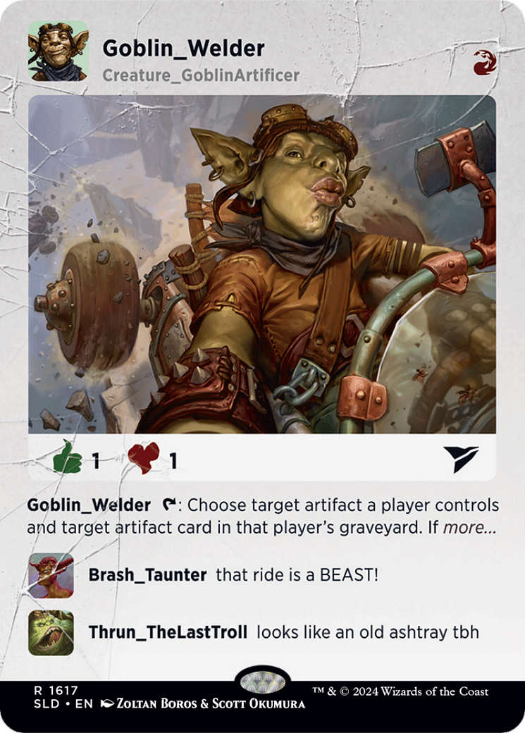 Goblin Welder (SLD-1617) (Borderless)