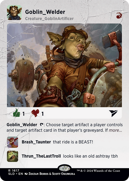 Goblin Welder (SLD-1617) (Borderless)