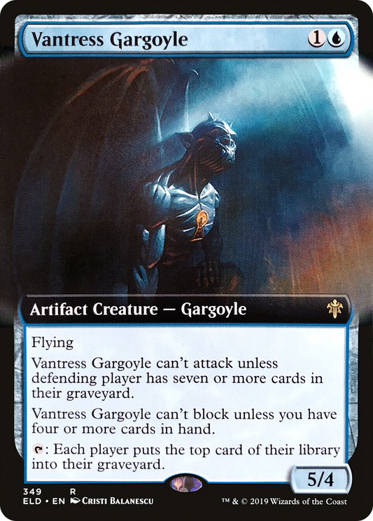 Vantress Gargoyle (ELD-349) (Extended Art)
