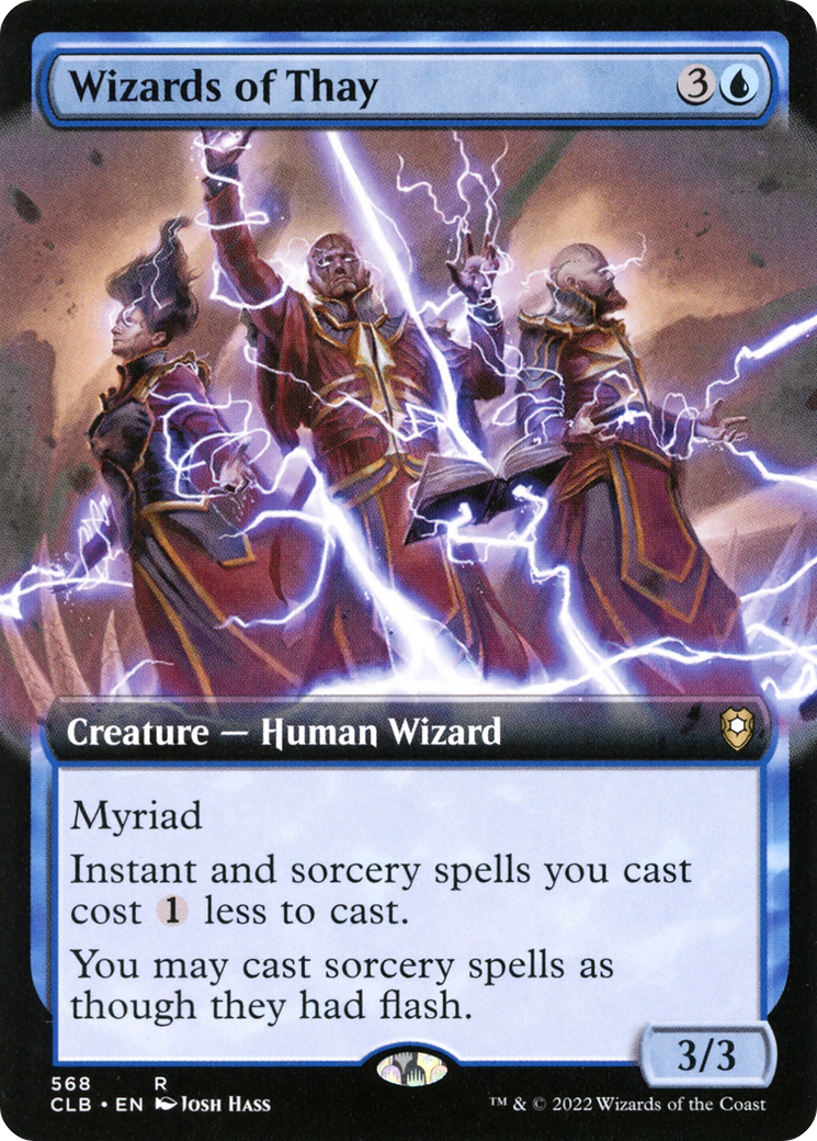Wizards of Thay (CLB-568) (Extended Art) (Foil)
