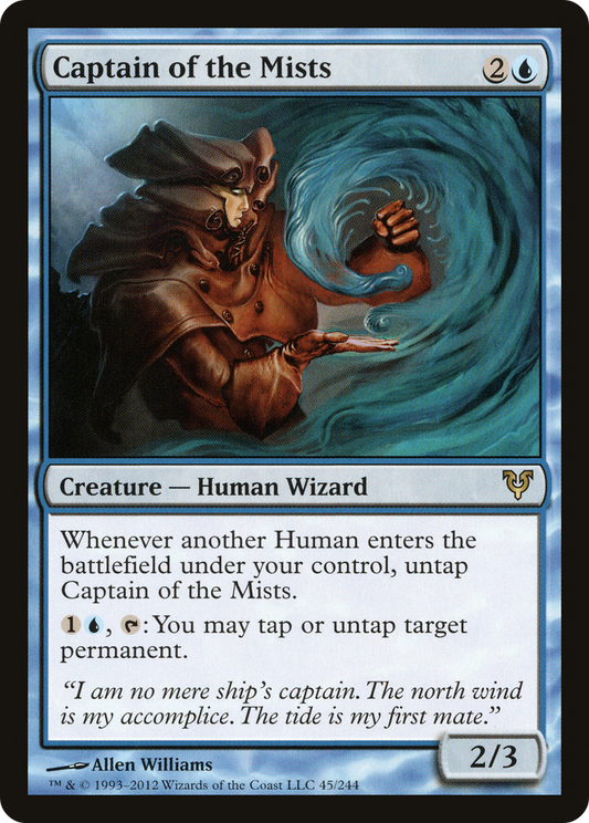 Captain of the Mists (AVR-045) (Foil)