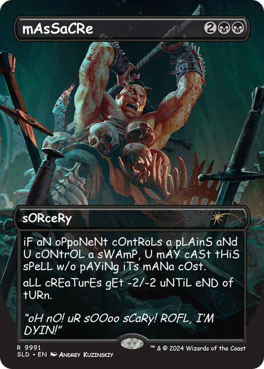 Massacre (SLD-9991) (Borderless)